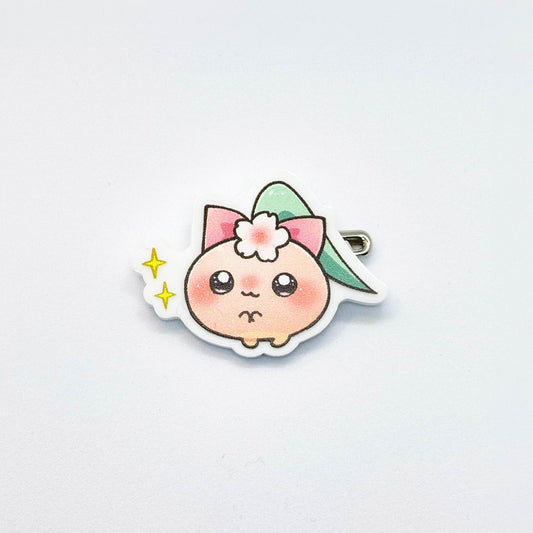 あんずまろんアクリルバッジ